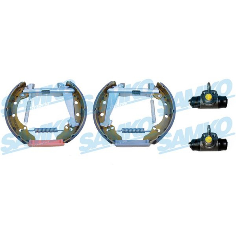SAMKO KEG304 Sada brzdových čeľustí pre