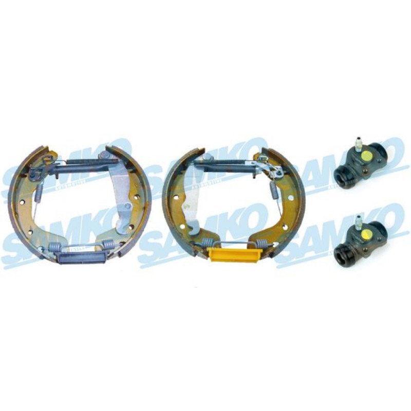 SAMKO KEG343 Juego de zapatas de frenos para