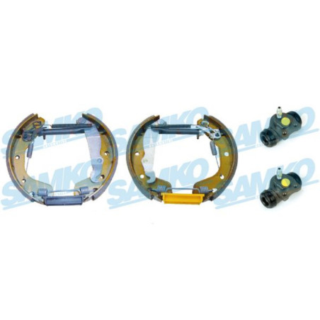 SAMKO KEG343 Juego de zapatas de frenos para