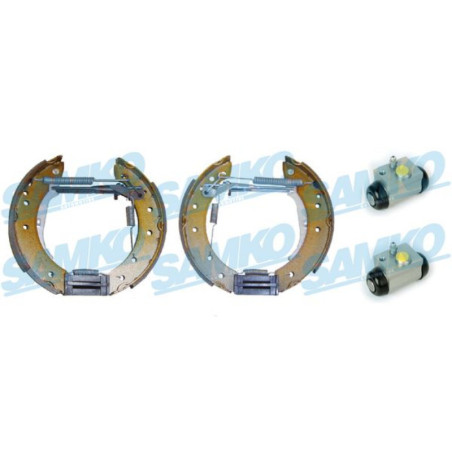 SAMKO KEG418 Bremsbackensatz für
