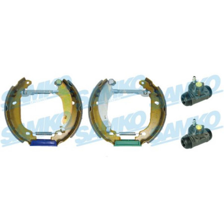 SAMKO KEG456 Sada brzdových čeľustí pre