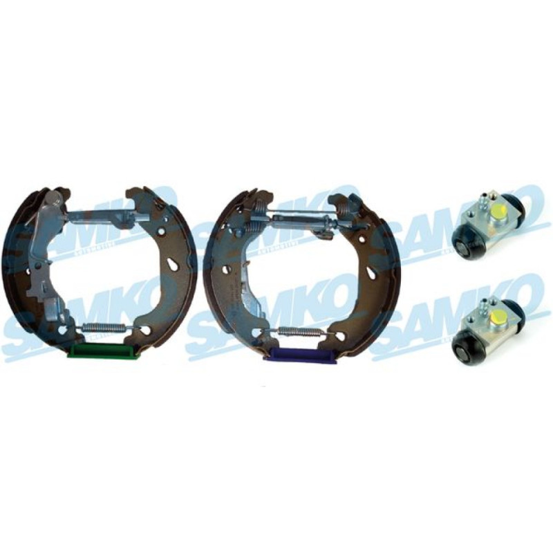 SAMKO KEG522 Juego de zapatas de frenos para