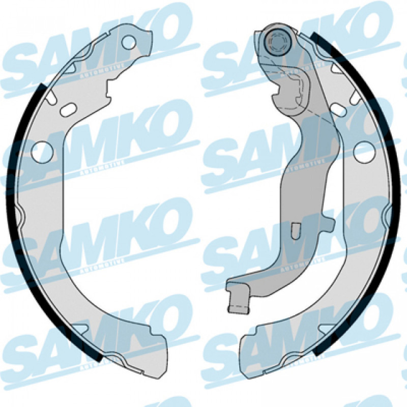 SAMKO 81131 Kit ganasce freno per