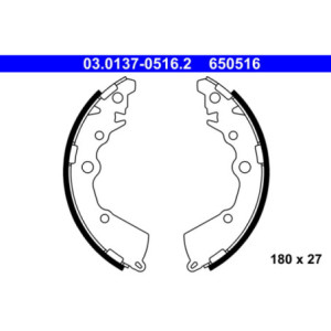 ATE 03.0137-0516.2 Kit ganasce freno posteriore per Kia Picanto