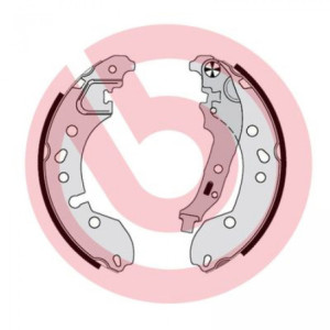 BREMBO S 68 548 Juego de zapatas de frenos trasero para Twingo Thalia Logan Fortwo Forfour Sandero