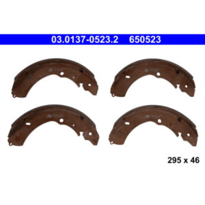 ATE 03.0137-0523.2 Juego de zapatas de frenos trasero para Isuzu D-Max KB