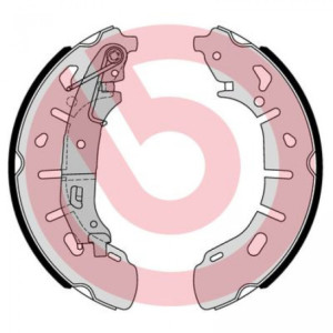 BREMBO S 59 531 Juego de zapatas de frenos trasero para Doblo Combo