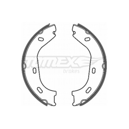 TOMEX Brakes TX 20-36 Sada brzdových čeľustí pre