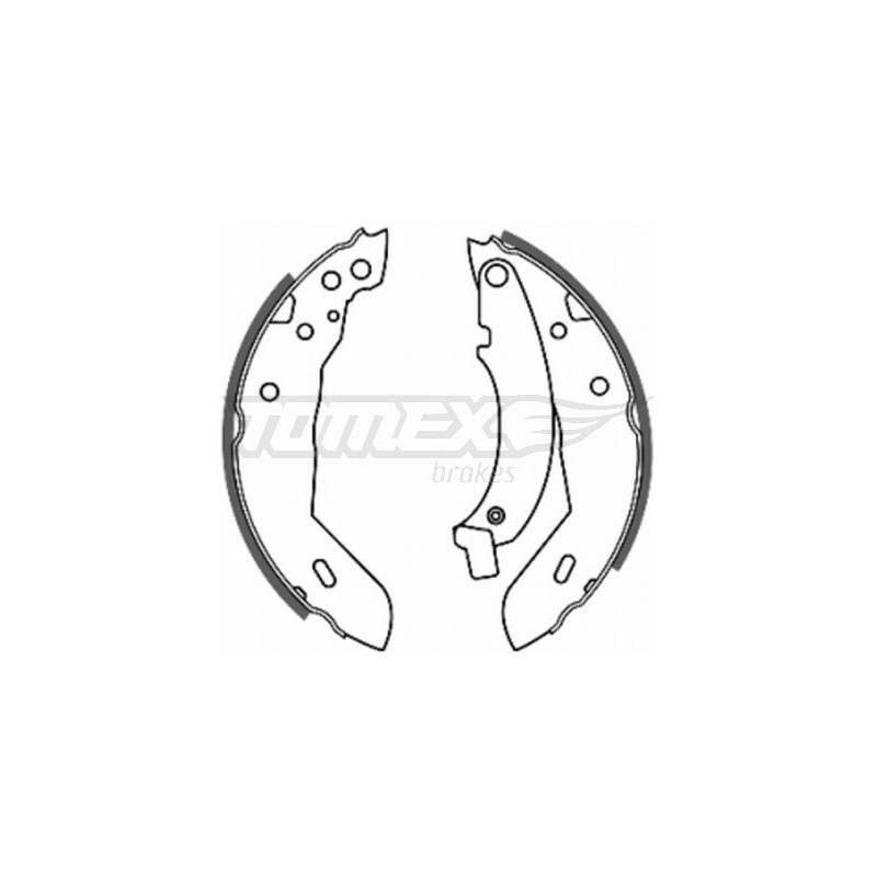 TOMEX Brakes TX 20-40 Bremsbackensatz für