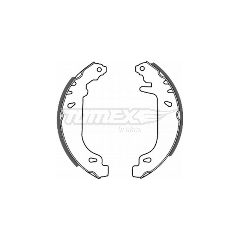 TOMEX Brakes TX 20-41 Juego de zapatas de frenos para
