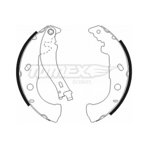 TOMEX Brakes TX 20-52 Sada brzdových čeľustí pre