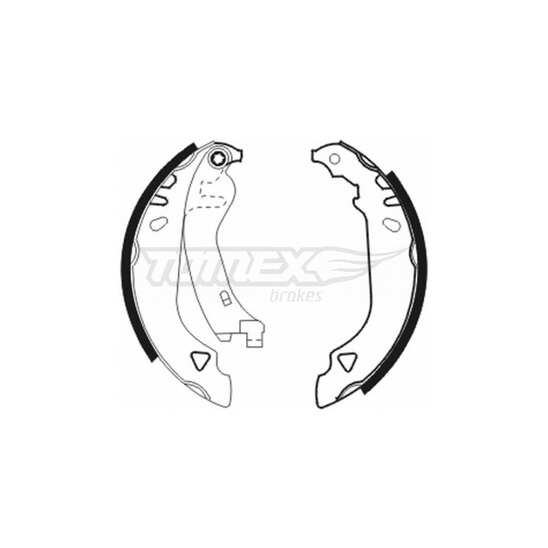 TOMEX Brakes TX 20-64 Bremsbackensatz für