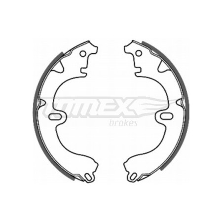 TOMEX Brakes TX 20-82 Zestaw szczęk hamulcowych dla