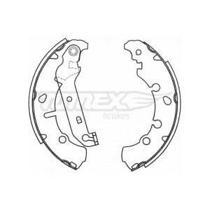 TOMEX Brakes TX 20-93 Zestaw szczęk hamulcowych dla