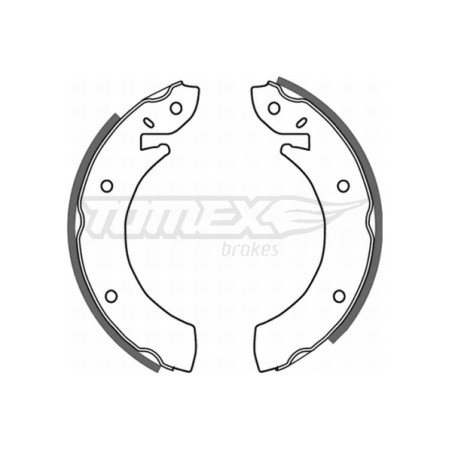 TOMEX Brakes TX 20-96 Sada brzdových čelistí pro