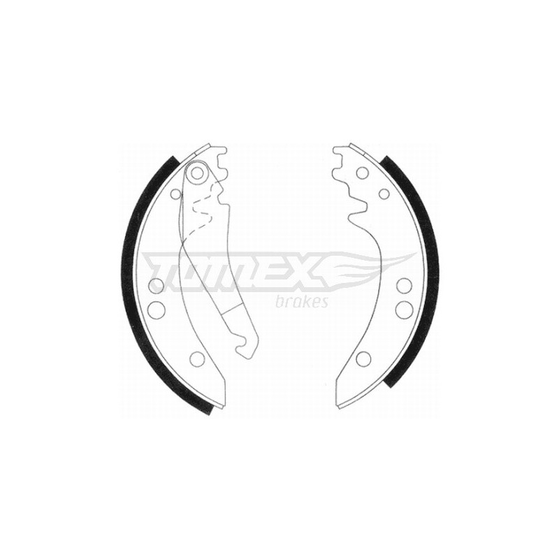 TOMEX Brakes TX 20-97 Jeu de mâchoires de frein pour
