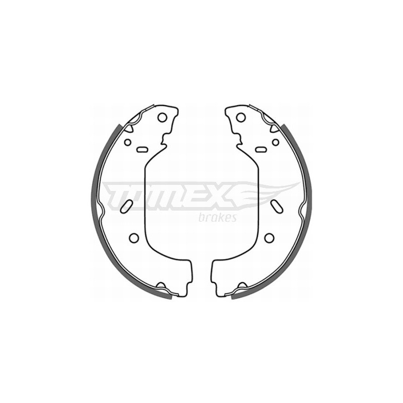 TOMEX Brakes TX 20-98 Jeu de mâchoires de frein pour