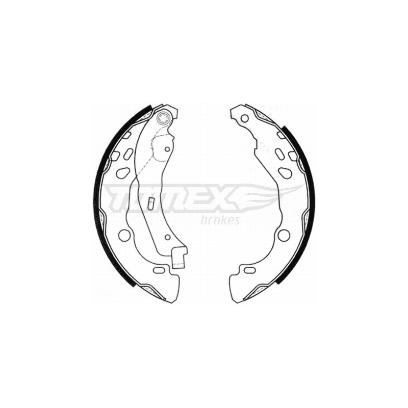 TOMEX Brakes TX 20-99 Bremsbackensatz für