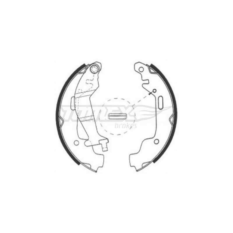 TOMEX Brakes TX 21-10 Juego de zapatas de frenos para