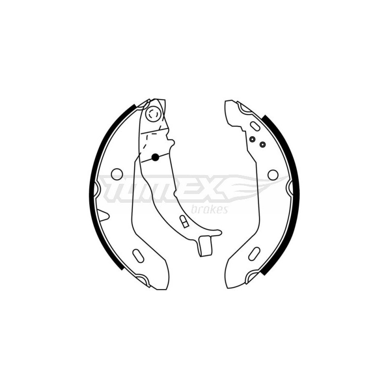 TOMEX Brakes TX 21-16 Bremsbackensatz für