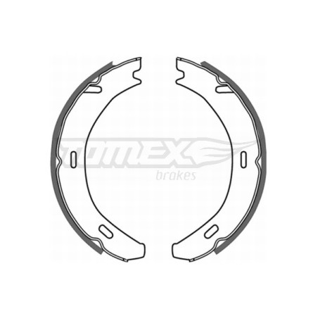 TOMEX Brakes TX 21-20 Juego de zapatas de frenos para