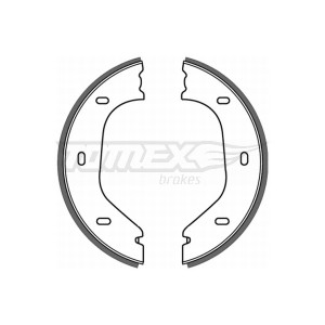 TOMEX Brakes TX 21-21 Sada brzdových čeľustí pre