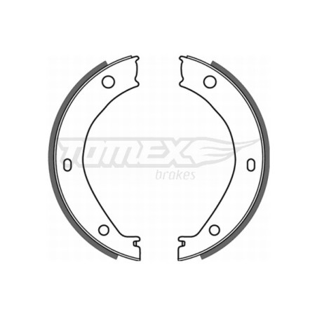 TOMEX Brakes TX 21-26 Brake Shoe Set for