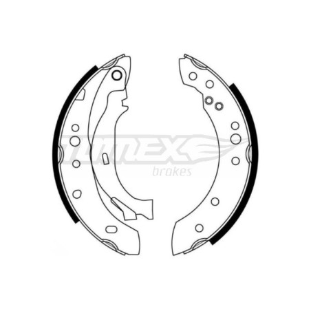 TOMEX Brakes TX 21-27 Bremsbackensatz für