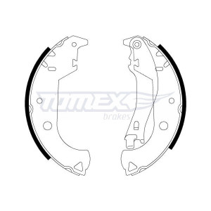 TOMEX Brakes TX 21-30 Bremsbackensatz für