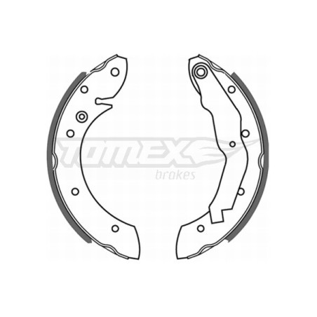 TOMEX Brakes TX 21-33 Kit ganasce freno per