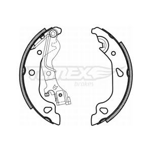 TOMEX Brakes TX 21-59 Juego de zapatas de frenos para