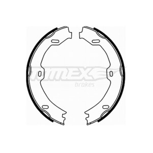 TOMEX Brakes TX 21-72 Bremsbackensatz für