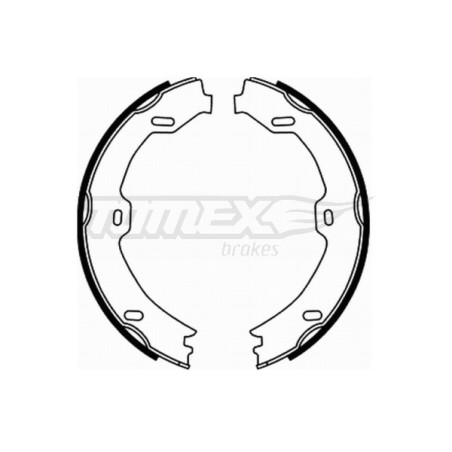TOMEX Brakes TX 21-72 Bremsbackensatz für