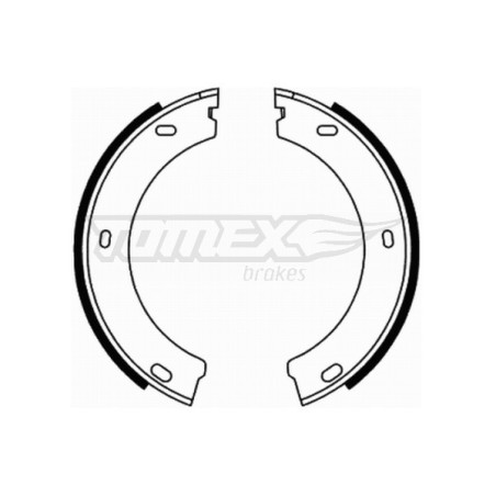 TOMEX Brakes TX 21-73 Sada brzdových čelistí pro
