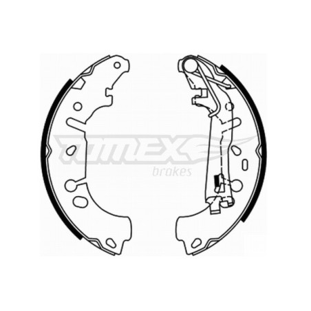 TOMEX Brakes TX 21-85 Bremsbackensatz für