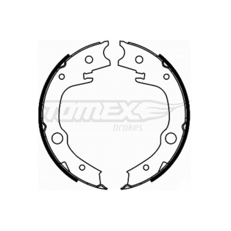 TOMEX Brakes TX 21-86 Sada brzdových čeľustí pre