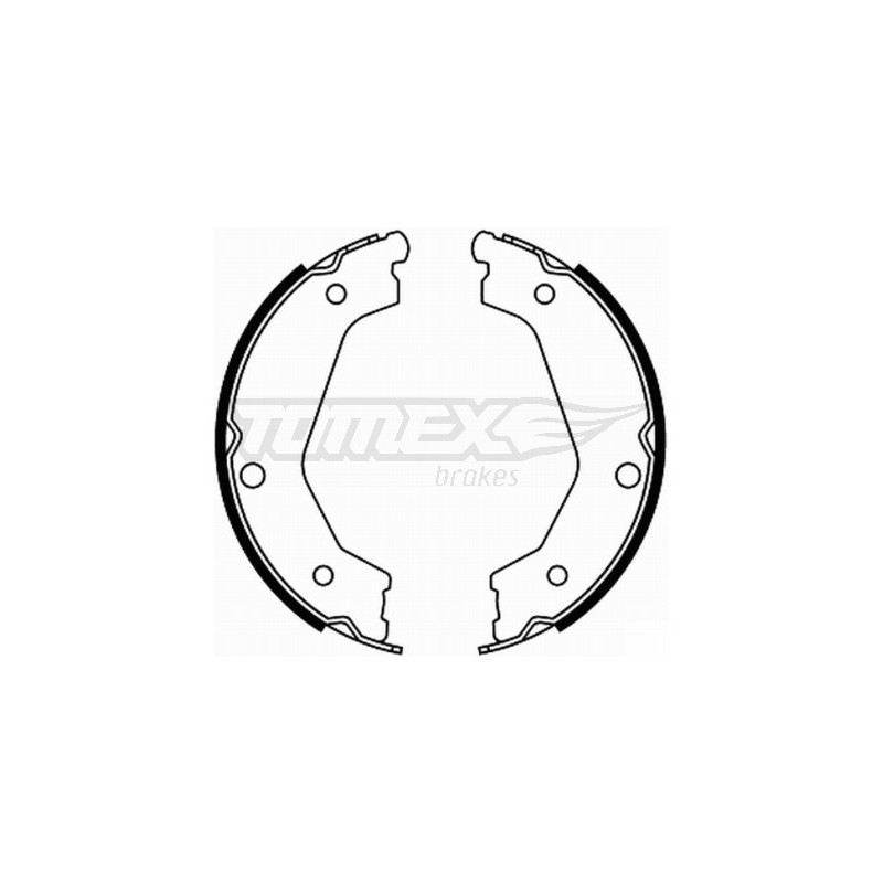 TOMEX Brakes TX 21-88 Juego de zapatas de frenos para