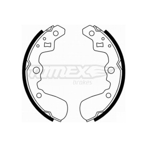 TOMEX Brakes TX 21-89 Sada brzdových čeľustí pre