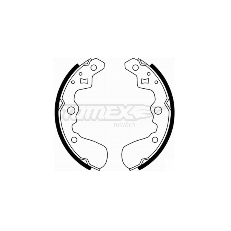 TOMEX Brakes TX 21-89 Kit ganasce freno per