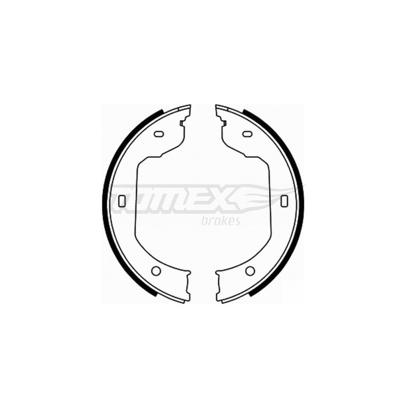 TOMEX Brakes TX 21-90 Bremsbackensatz für