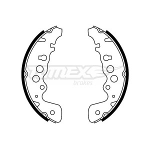 TOMEX Brakes TX 22-04 Sada brzdových čelistí pro