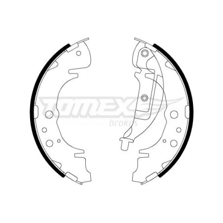 TOMEX Brakes TX 22-06 Bremsbackensatz für