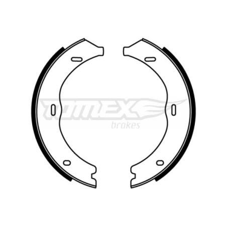 TOMEX Brakes TX 22-12 Juego de zapatas de frenos para