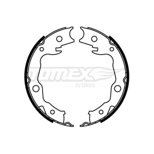 TOMEX Brakes TX 22-24 Sada brzdových čeľustí pre
