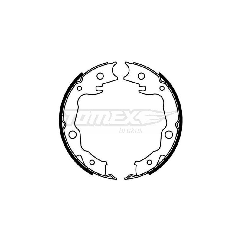 TOMEX Brakes TX 22-24 Zestaw szczęk hamulcowych dla