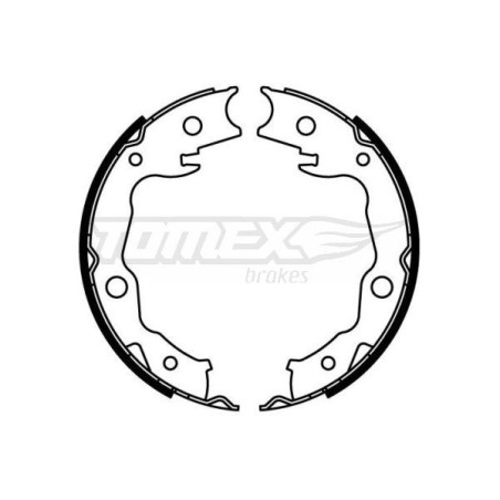 TOMEX Brakes TX 22-24 Sada brzdových čelistí pro