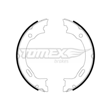 TOMEX Brakes TX 22-27 Jeu de mâchoires de frein pour