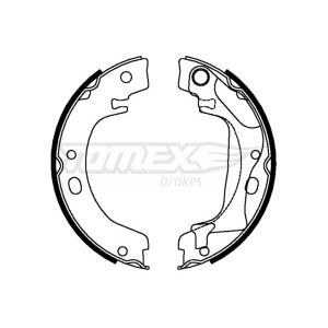 TOMEX Brakes TX 22-28 Kit ganasce freno per