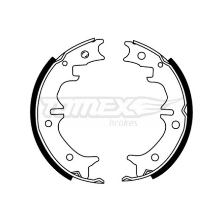 TOMEX Brakes TX 22-29 Juego de zapatas de frenos para