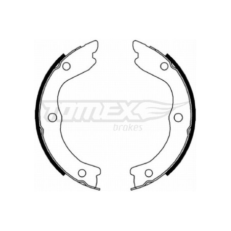 TOMEX Brakes TX 22-30 Bremsbackensatz für